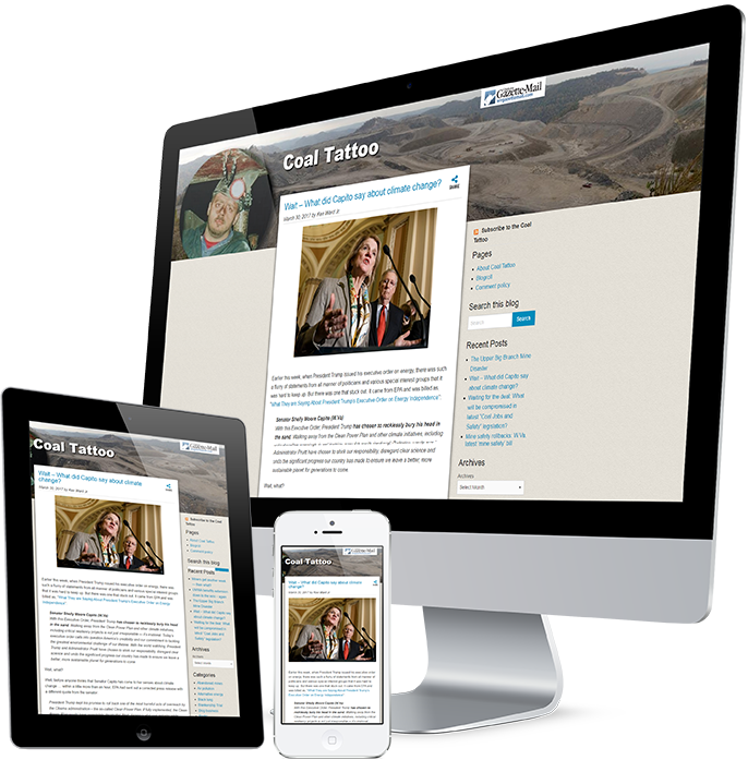Gazette-Mail Blogs Template